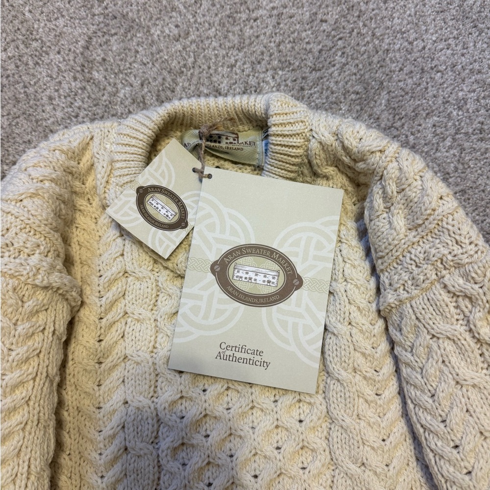 Aran sweater market Cable Knit Sweater - Picture 4 of 4